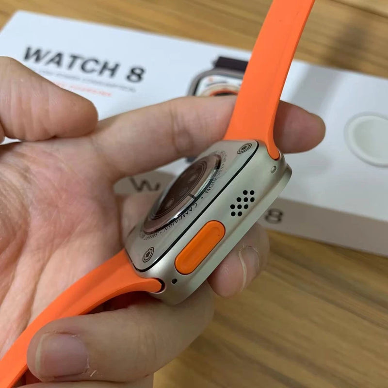 Smartwatch 8 Ultra Smart Watch Series NFC Calculadora Cardíaca Monitoramento Da Frequência Relógio Inteligente Digital